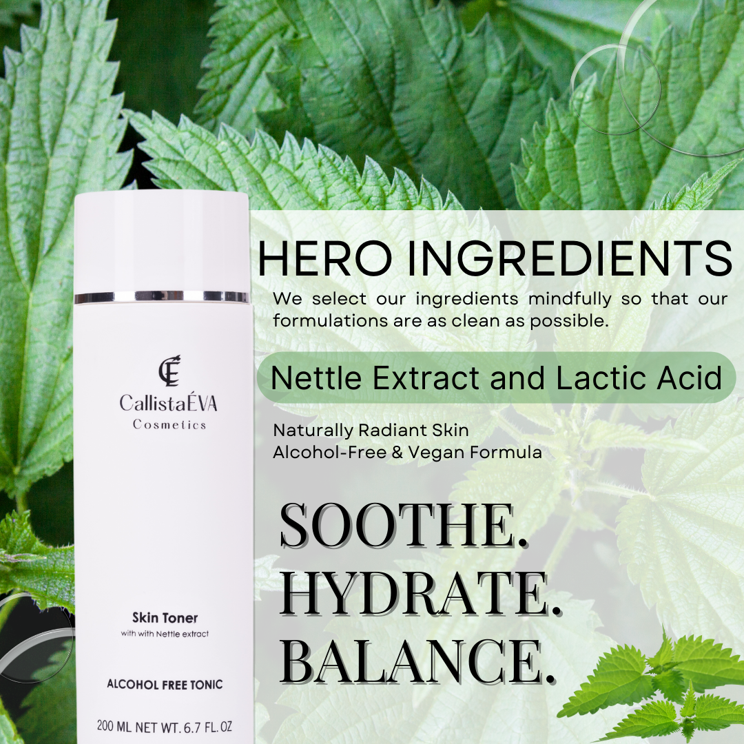 Skin Toner - with Nettle extract (ALCOHOL FREE TONIC)