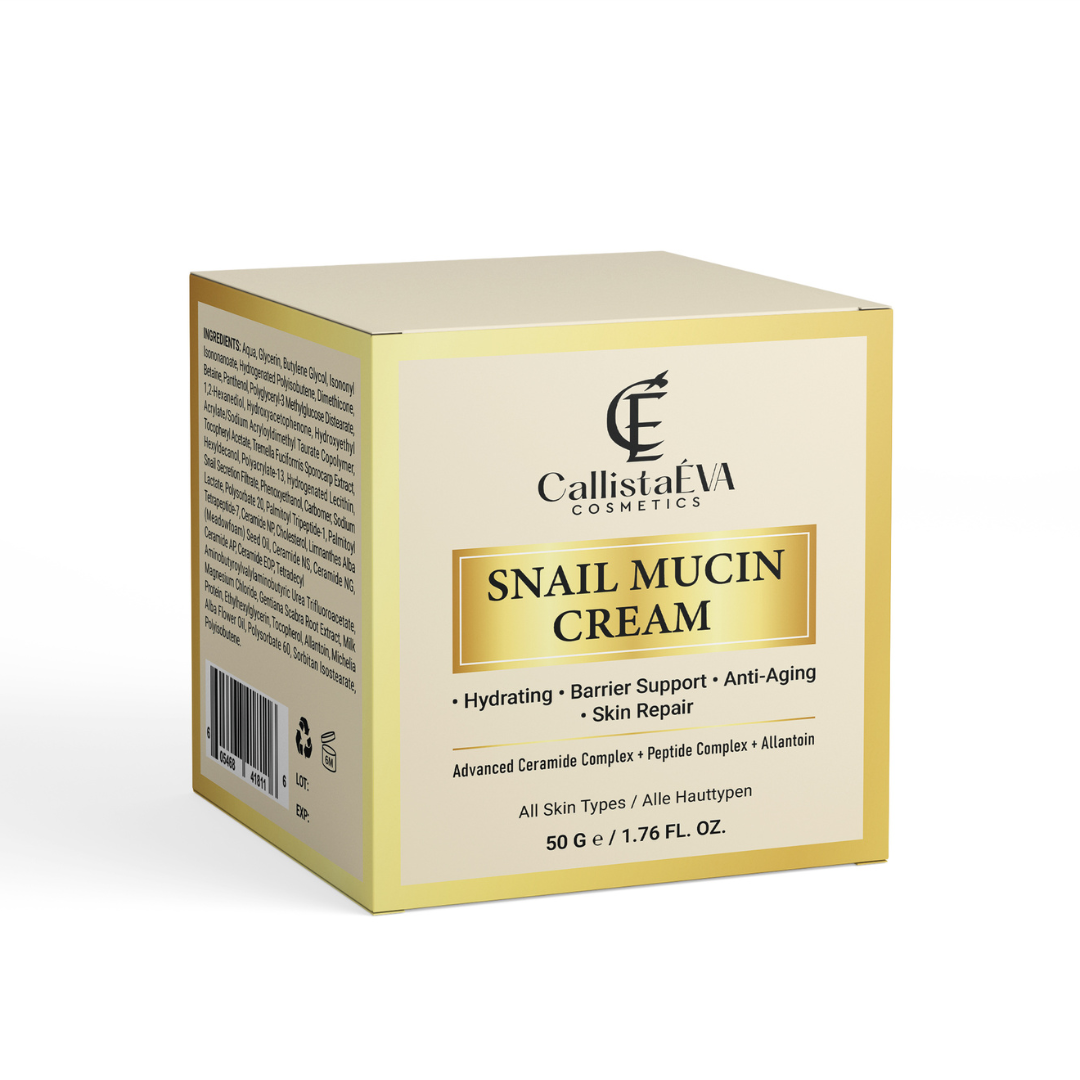 Snail Mucin Cream with Ceramides & Peptides 50G