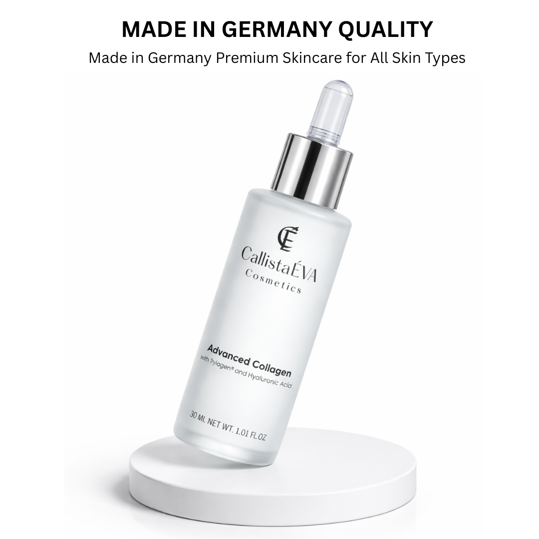 Advanced Collagen Boosting Serum with Hyaluronic Acid & Trylagen™ Peptides – Deep Hydration, Firming & Anti-Aging 30ML
