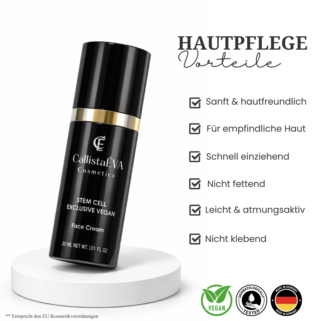 Anti-Aging Plant Stem Cell Face Cream with Argireline®, Peptide Complex, Hyaluronic Acid & Antioxidants – Hydrating, Firming & Barrier Repair
