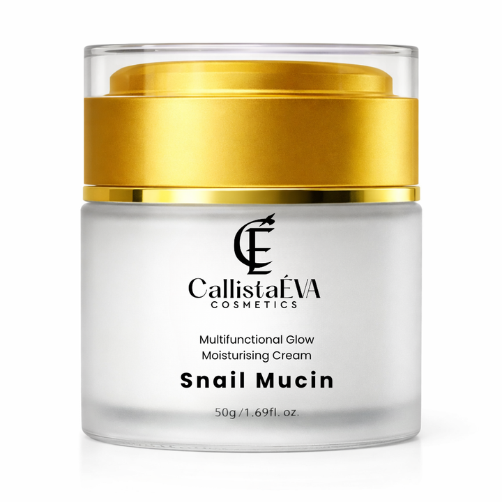 Snail Mucin Face Cream – Hydration, Anti-Aging & Skin Repair with Hyaluronic Acid & Peptides