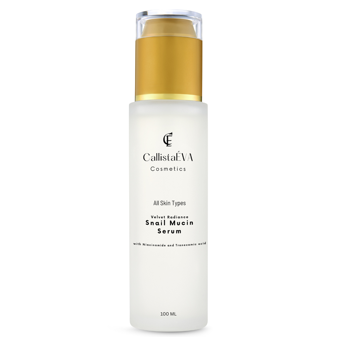 CallistaÉVA Snail Mucin Hydrating Face Serum - Niacinamide & Tranexamic Acid