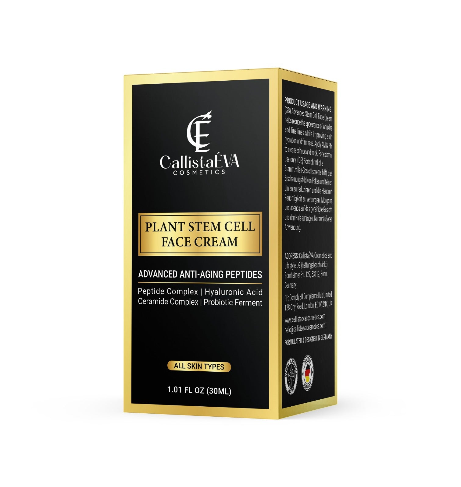 CallistaÉVA Advanced Plant Stem Cell Face Cream 30ML