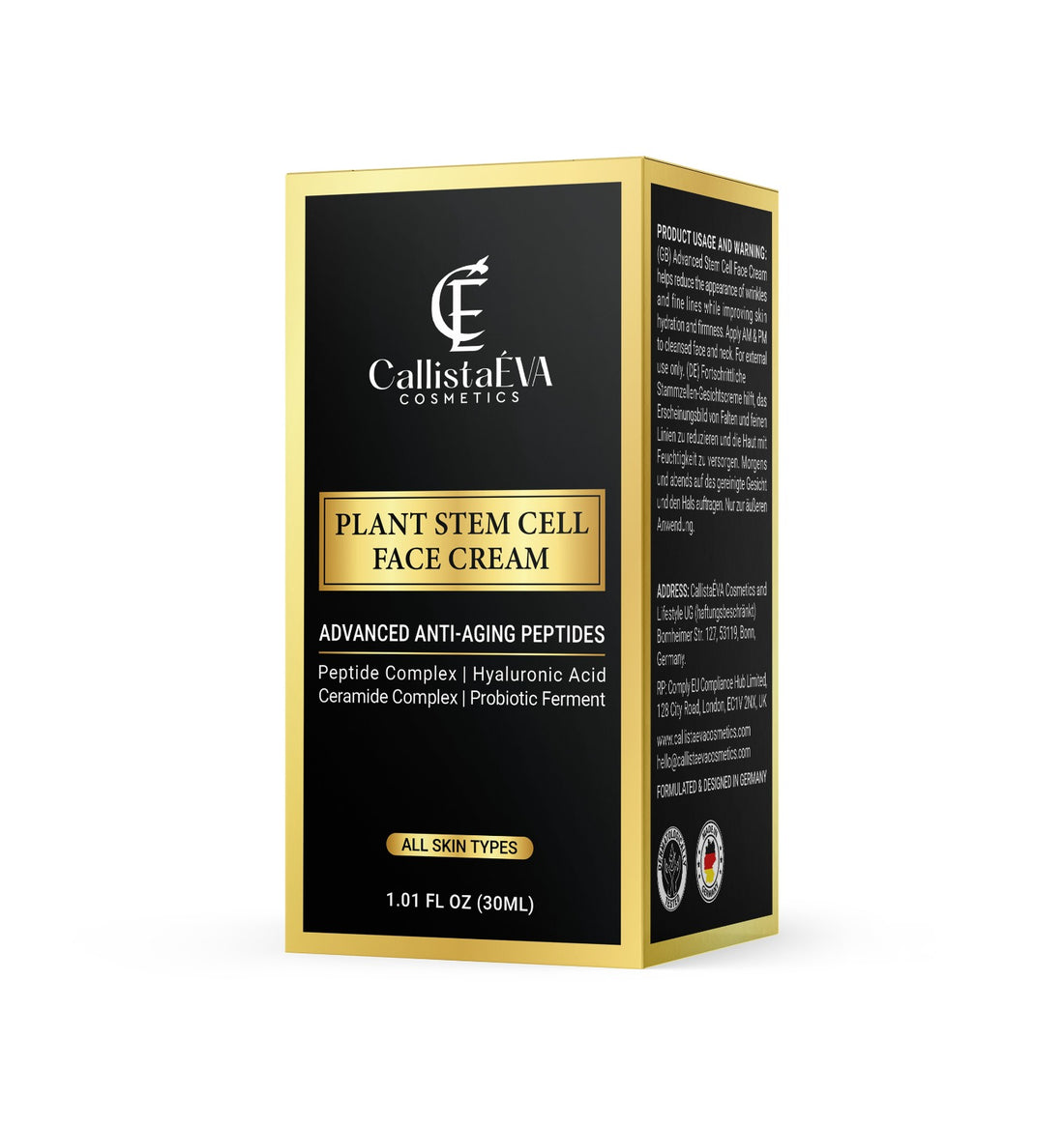 CallistaÉVA Advanced Plant Stem Cell Face Cream 30ML