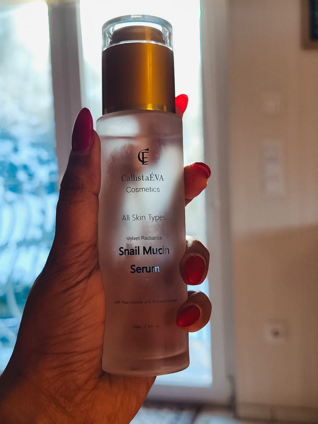 Snail Mucin Serum with Niacinamide and Tranexamic Acid - CallistaÉVA CosmeticsFace SerumCallistaÉVA CosmeticsSnail Mucin Serum with Niacinamide and Tranexamic AcidSnail Mucin Serum with Niacinamide and Tranexamic Acid20CallistaÉVA CosmeticsCallistaÉVA Cosmetics
