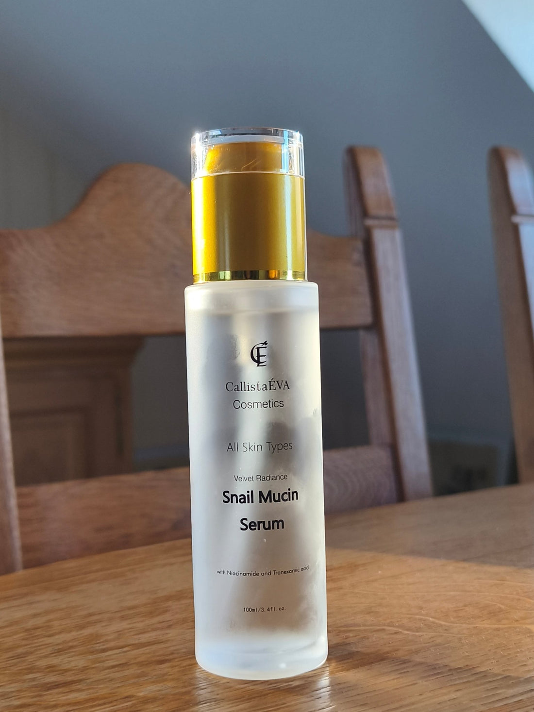 Snail Mucin Serum with Niacinamide and Tranexamic Acid - CallistaÉVA CosmeticsFace SerumCallistaÉVA CosmeticsSnail Mucin Serum with Niacinamide and Tranexamic AcidSnail Mucin Serum with Niacinamide and Tranexamic Acid20CallistaÉVA CosmeticsCallistaÉVA Cosmetics